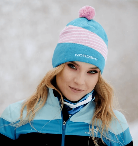 Nordski Line лыжная шапка azure