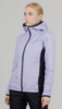 Женский лыжный костюм с капюшоном Nordski Hybrid Warm Pro lavender-black - 3