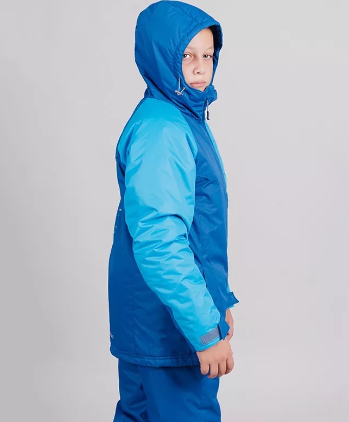 Nordski Jr Premium Sport утепленная лыжная куртка детская blue - 2