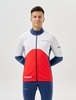 Мужская тренировочная лыжная куртка Nordski Pro 2.0 white-red-blue - 2