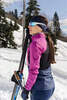 Женская тренировочная лыжная куртка Nordski Pro fuchsia-blue - 5