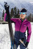 Женская тренировочная лыжная куртка Nordski Pro fuchsia-blue - 3