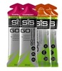 Набор углеводных гелей с электролитами SIS Go Isotonic Gel + Electrolyte 60 мл карамель-малина 4 шт - 1