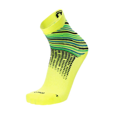 Спортивные носки средней высоты Mico X-Performance Run желтые