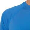 Рубашка Asics LS Top женская беговая синяя - 2