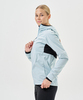 Женская тренировочная куртка с капюшоном Nordski Pro Tour Hood aqua-black - 3