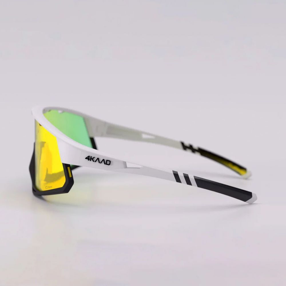Спортивные гоночные очки 4KAAD Mirador white-black - 4
