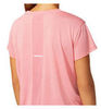 Asics Sakura Ss Crop Top футболка для бега женская розовая - 5