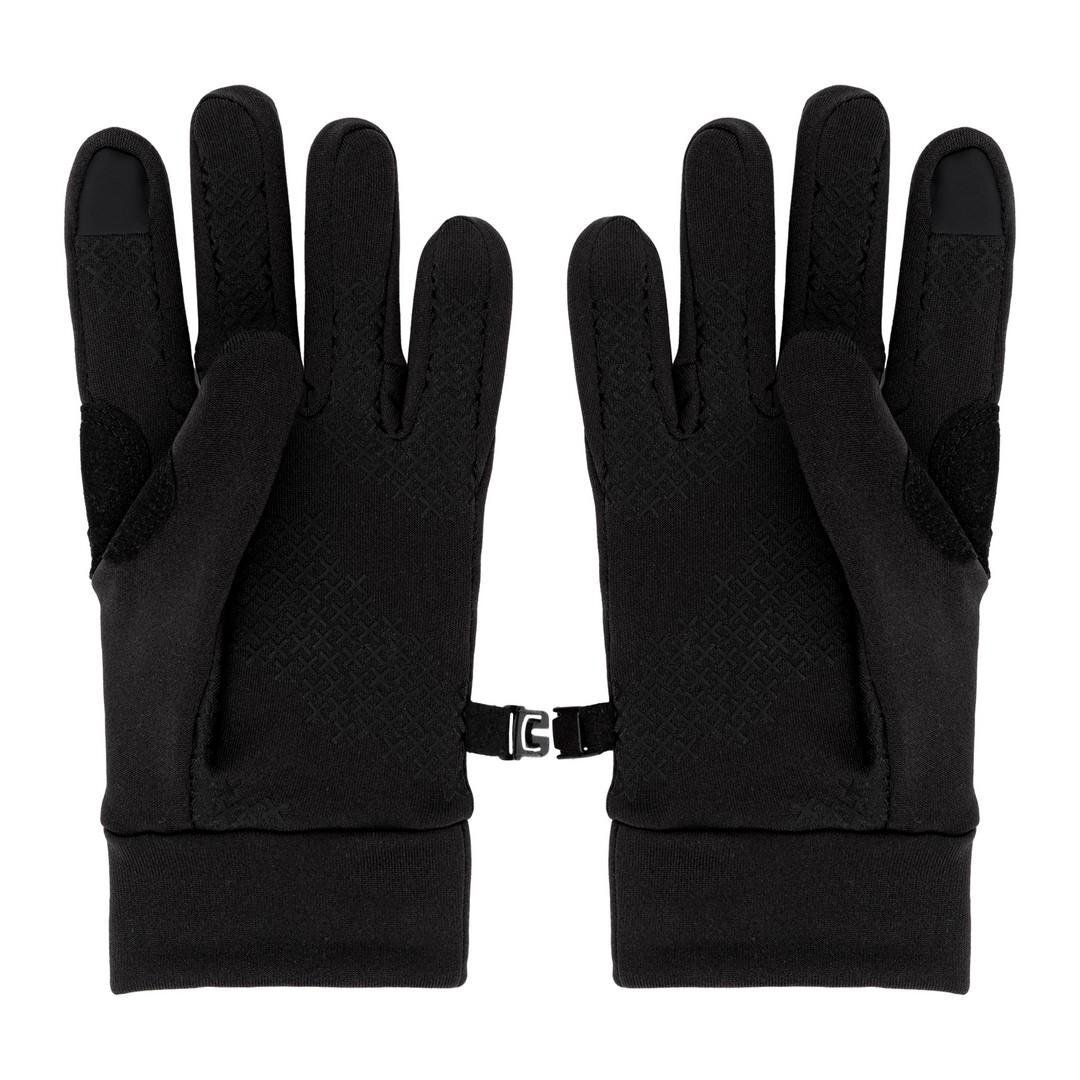 Перчатки для бега Moax Fleece Warm черные - 5