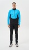 Мужская тренировочная лыжная куртка Nordski Advance light blue-black - 9