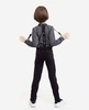 Детские разминочные лыжные штаны Arswear Pro Kids серые - 3