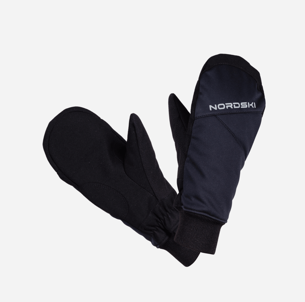 Детские теплые лыжные варежки Nordski Jr Arctic WS black