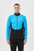 Мужская тренировочная лыжная куртка Nordski Advance light blue-black - 1