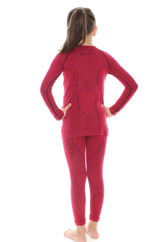Комплект термобелья детский Brubeck Extreme Merino для девочек