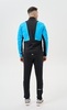 Мужская тренировочная лыжная куртка Nordski Advance light blue-black - 12