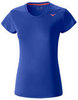 MIZUNO CORE TEE женская беговая футболка синяя - 1