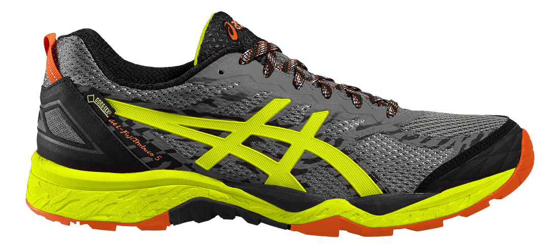 Мужские кроссовки внедорожники Asics GEL-Fujitrbuco 5 G-TX T6J1N 9607  купить Интернет-магазин Five-sport.ru