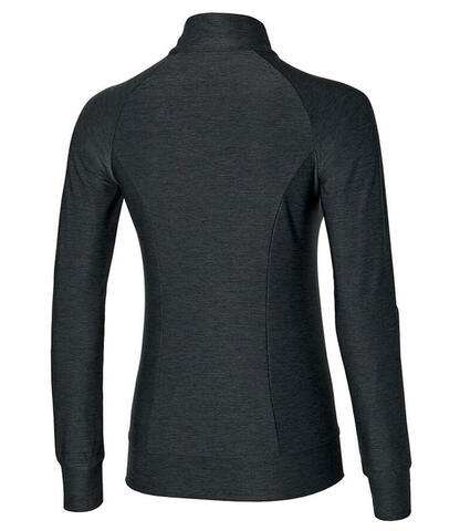 Mizuno Training Jacket рубашка для бега женская черная (Распродажа)