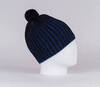 Вязаная шапка с шерстью Nordski Wool черная-синяя - 10