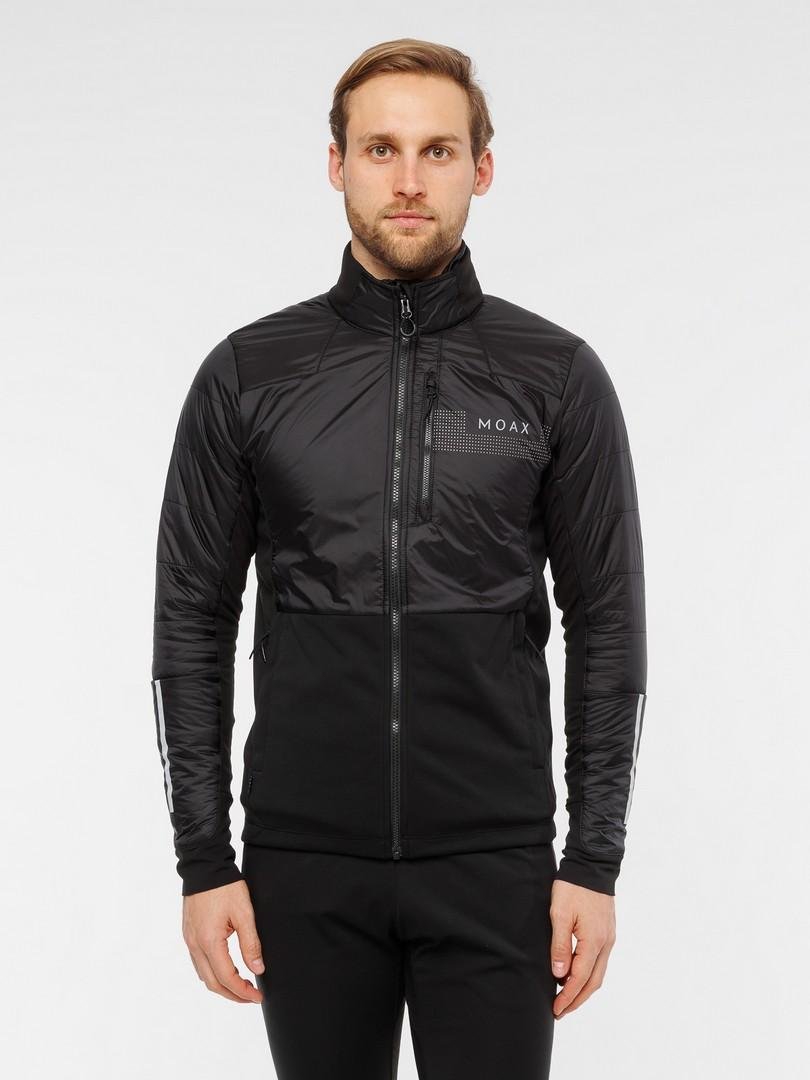 Мужской тренировочный лыжный костюм Moax Tauri Pro Hybrid Dynamic черный - 2