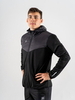 Гибридная ветровка Noname с капюшоном Hybrid Run Jersey 23 UX черная - 2