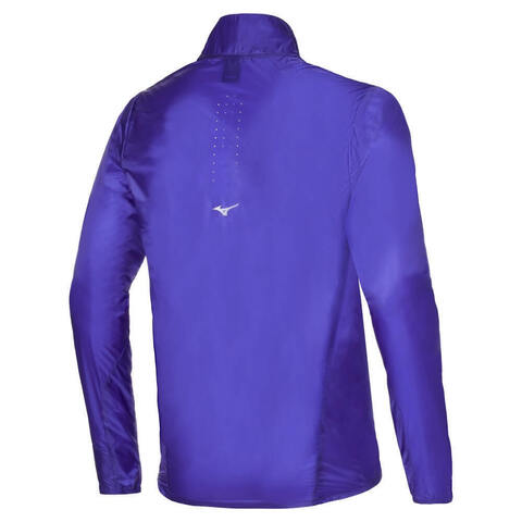 Мужская куртка для бега Mizuno Aero синяя (Распродажа)