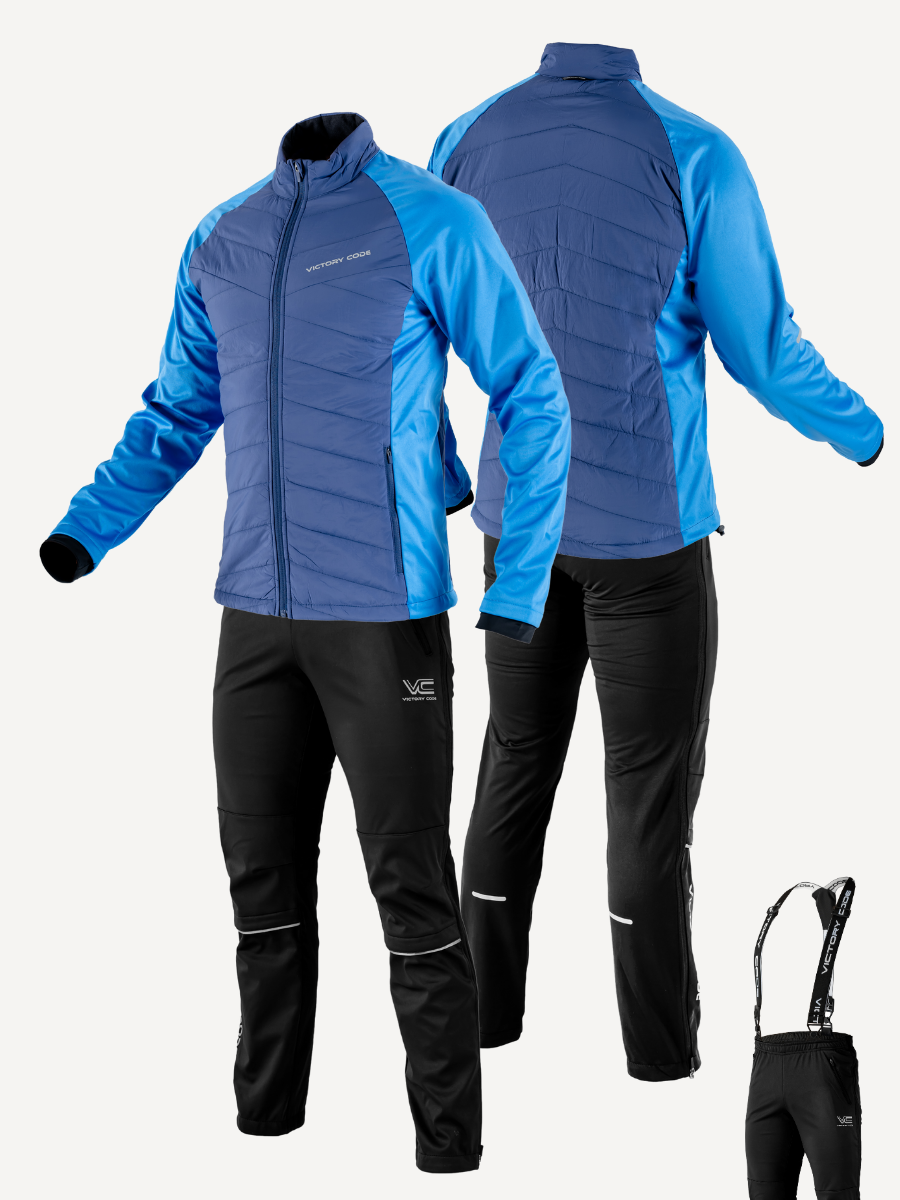 Лыжный костюм Victory Code Storm Active унисекс blue - 3