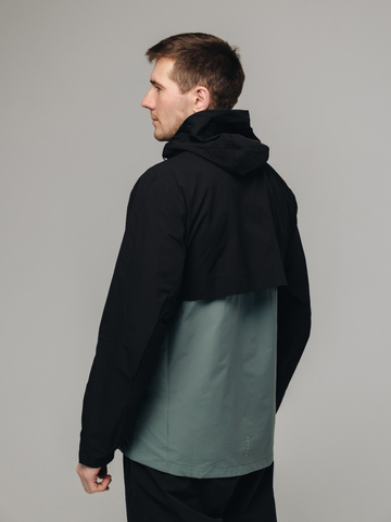 Ветрозащитная куртка Noname Icon Tech Jacket Ux black-teel green
