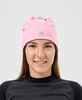 Тренировочная шапка с помпоном Nordski Train candy pink - 3