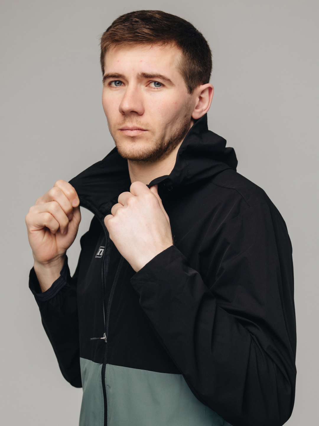 Ветрозащитная куртка Noname Icon Tech Jacket Ux black-teel green - 6