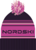 Nordski Stripe теплая шапка violet - 5