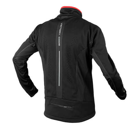 УЦЕНКА-Разминочная лыжная куртка Victory Code Dynamic black