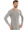 Термобелье мужское Brubeck Comfort Wool рубашка серая - 3