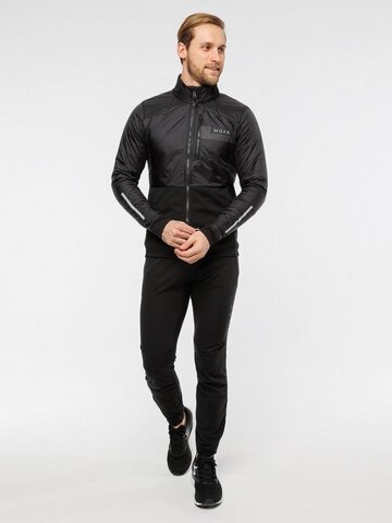 Мужской тренировочный лыжный костюм Moax Tauri Pro Hybrid Dynamic черный