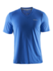 CRAFT TRAINING BASIC мужская спортивная футболка синяя - 3