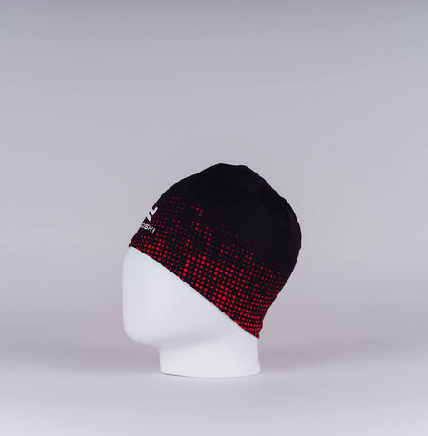 Гоночная шапка подростковая Nordski Jr Pro black-red