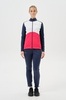 Женский тренировочный лыжный костюм Nordski Advance white-pink-blueberry - 1