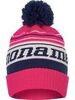Вязаная шапка Noname Original Beanie розовая - 1