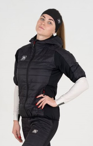 Женский лыжный утепленный жилет Noname Ski Vest 21 WOS черный