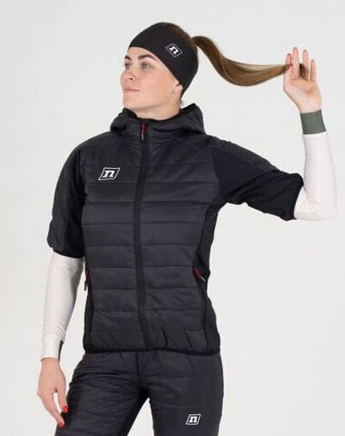 Женский лыжный утепленный жилет Noname Ski Vest 21 WOS черный