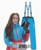 Nordski Montana Premium RUS утепленный лыжный костюм женский Blue-Red - 1