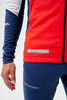 Мужская тренировочная лыжная куртка Nordski Pro 2.0 white-red-blue - 10