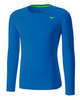 MIZUNO DRY LITE CORE L/S TEE мужская беговая рубашка синяя - 1