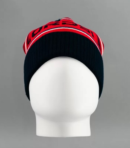 Nordski Stripe теплая шапка red