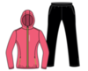 Nordski Run Motion костюм для бега женский Pink - 14