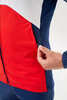 Мужская тренировочная лыжная куртка Nordski Pro 2.0 white-red-blue - 11