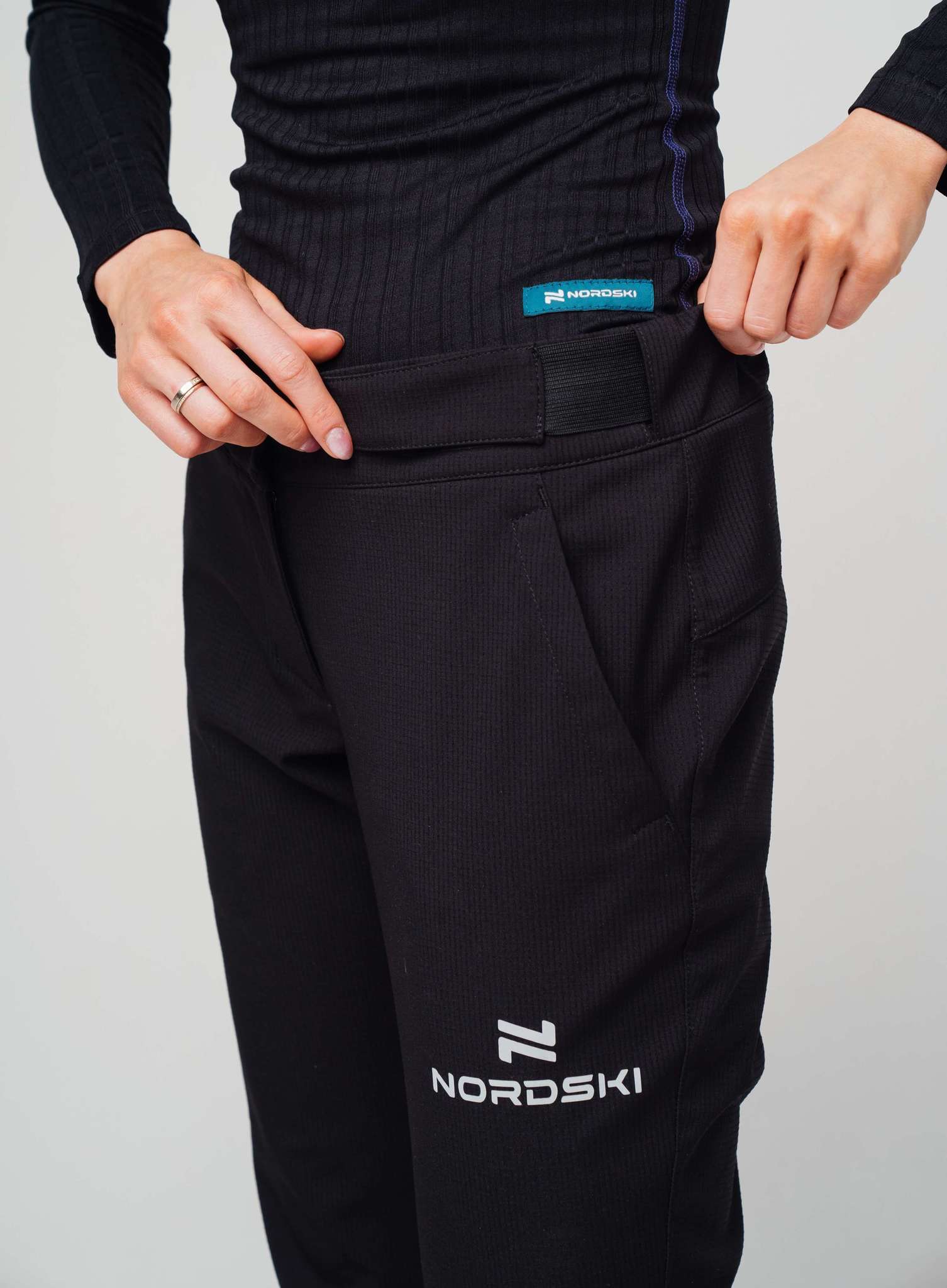 Nordski Urban утепленный лыжный костюм женский black - 9