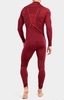 Мужской комплект термобелья Brubeck Thermo Nilit бордовый - 2