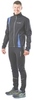 NORDSKI ACTIVE детская разминочная куртка black-blue - 1