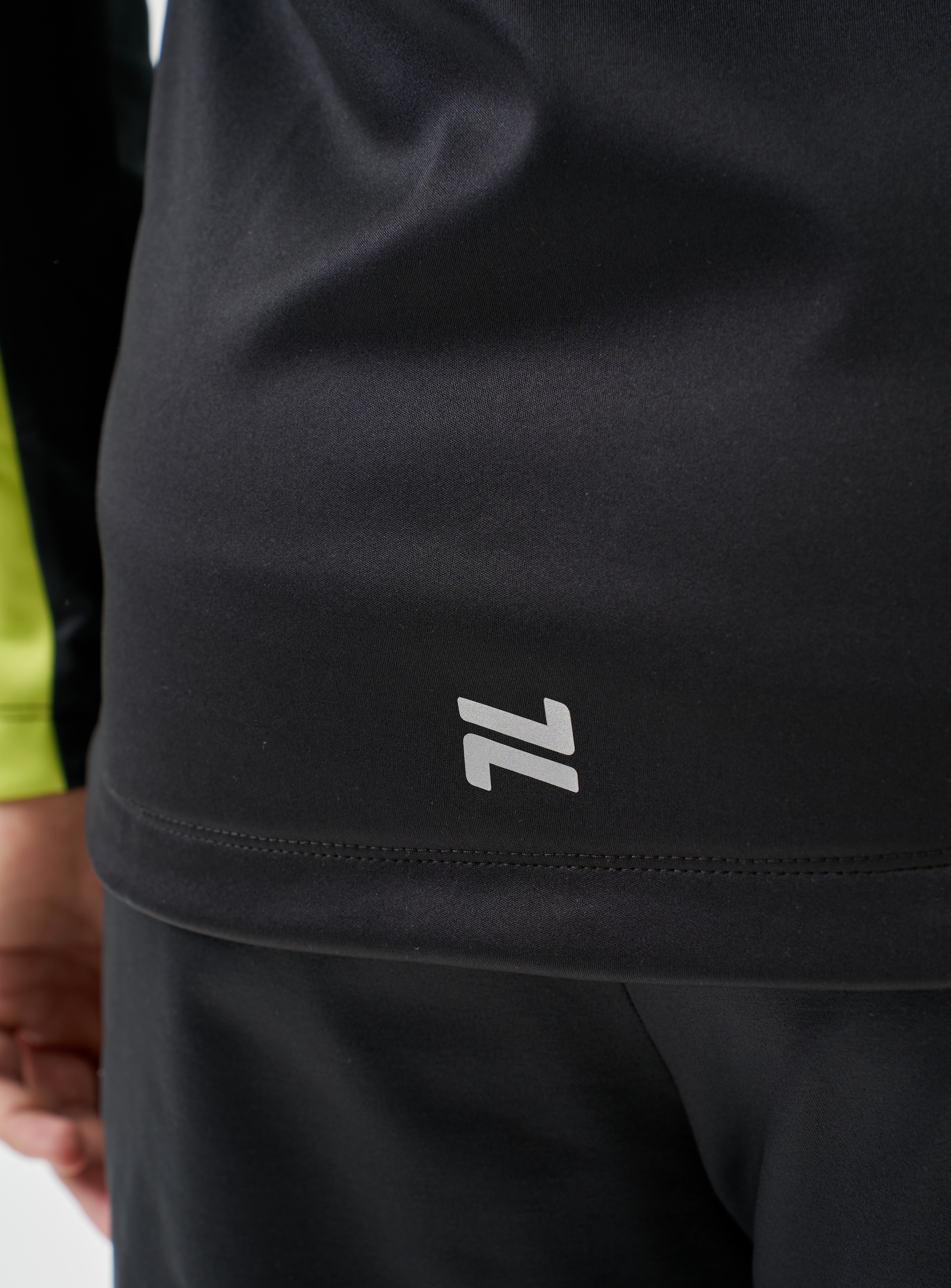 Мужской тренировочный лыжный костюм Nordski Advance lime-black - 14